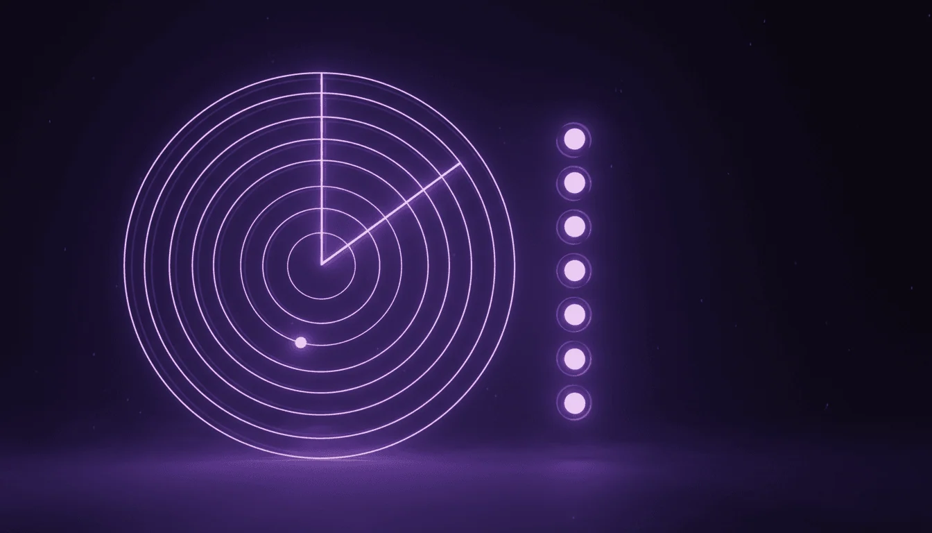 Loan Radar architecture: training, lineage, gates, inference, retraining